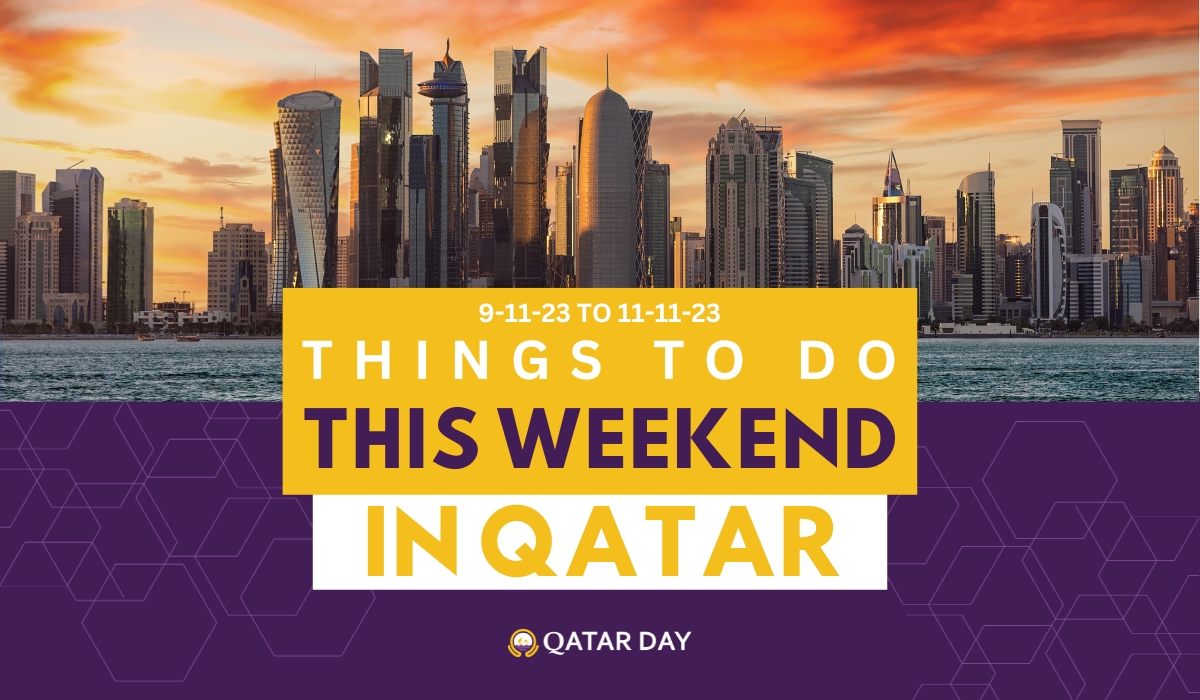 Things to do in Qatar this weekend: November 9 to November 11, 2023